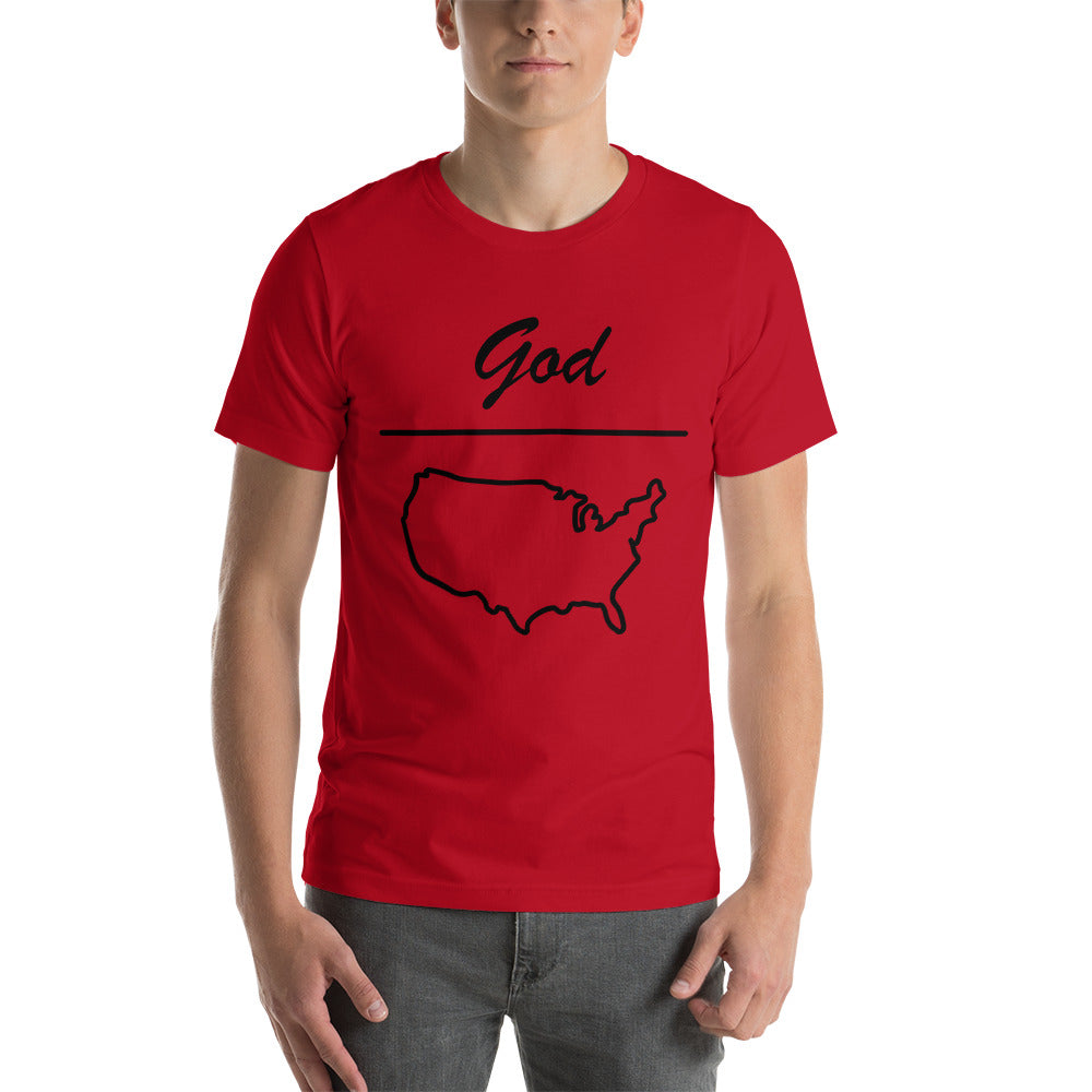 One Nation Under God Detroit Lions Tee Design 3D T Shirts For Mens