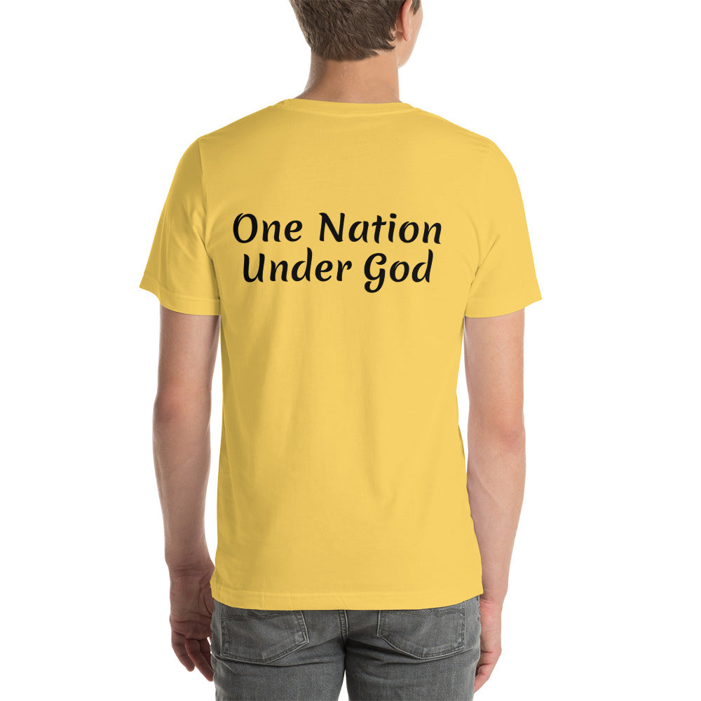 One Nation Under God Milwaukee Brewers Baseball Signature T shirt